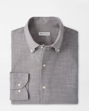 Load image into Gallery viewer, Peter Millar Devonport Chambray Cotton-Stretch Sport Shirt
