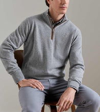 Load image into Gallery viewer, Peter Millar Artisan Crafted Cashmere Flex Quarter-Zip
