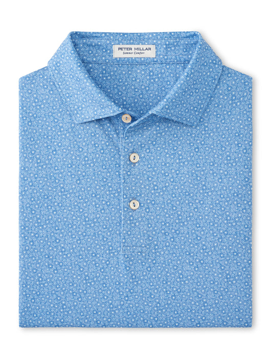 Peter Millar Bristol Floral Performance Jersey Polo