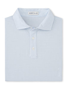 Peter Millar Crown Comfort Short-Sleeve Polo Polka Dot Print