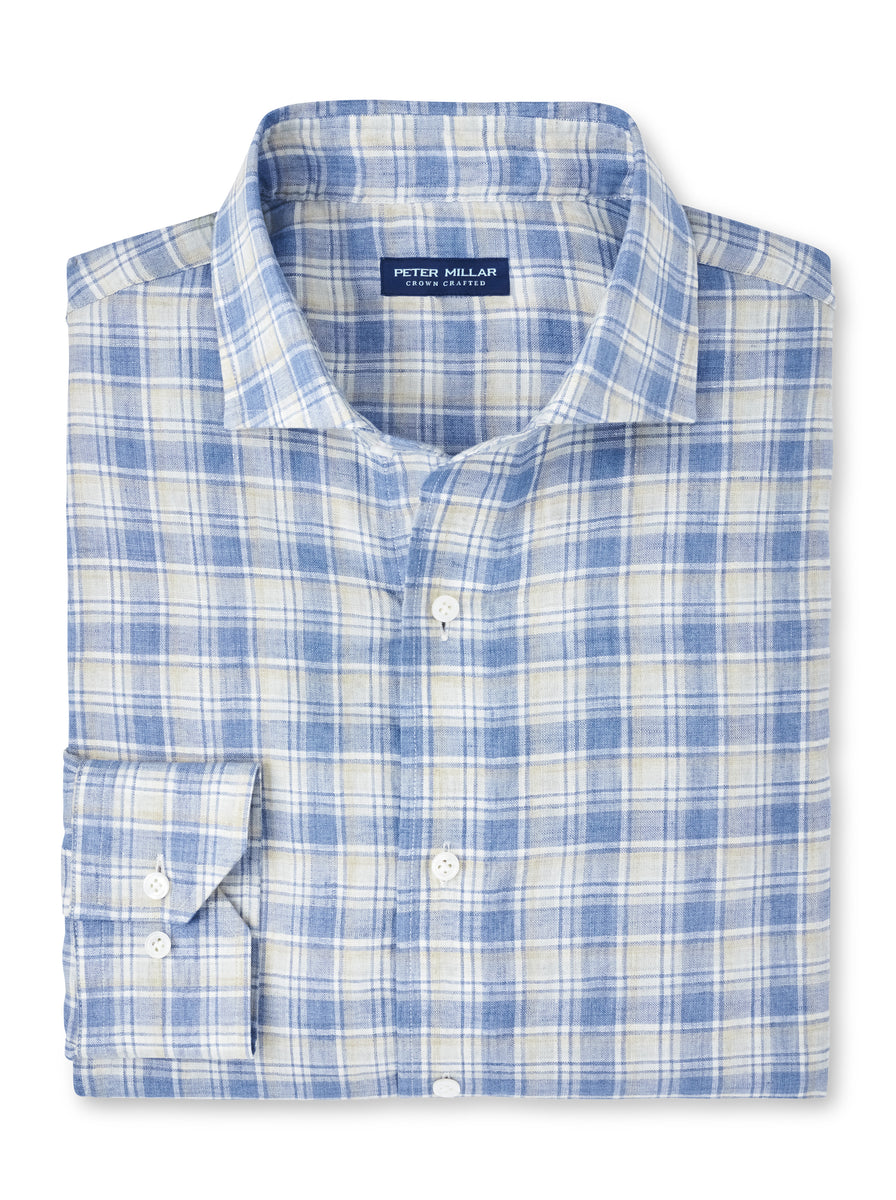 Peter Millar Ravello Linen Sport Shirt – Yacoubian Tailors
