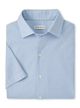 Load image into Gallery viewer, Peter Millar Coastal Stripe Cotton Lyocell Sport Shirt
