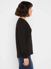 Load image into Gallery viewer, Nic + Zoe Cozy Jersey Double Layer Split Neck Tee

