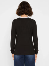 Load image into Gallery viewer, Nic + Zoe Cozy Jersey Double Layer Split Neck Tee
