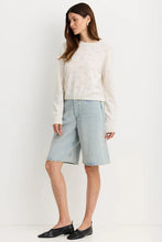 Load image into Gallery viewer, One Grey Day Georgie Cashmere Crewneck
