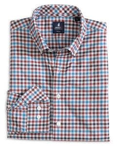 Johnnie O Hartwick Check Sport Shirt
