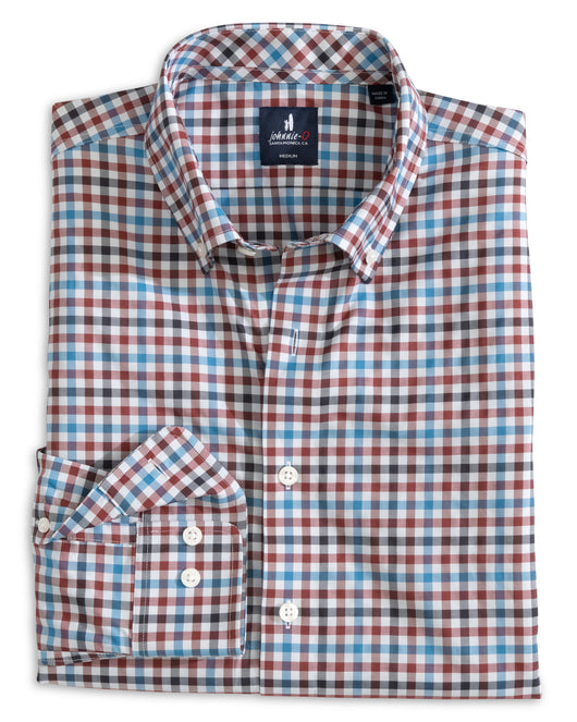 Johnnie O Hartwick Check Sport Shirt