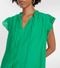 Load image into Gallery viewer, Velvet Melanie Voile Tie Front Top
