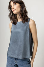 Load image into Gallery viewer, Lilla P Sleeveless Satin Top
