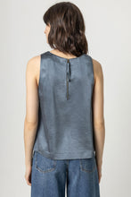 Load image into Gallery viewer, Lilla P Sleeveless Satin Top
