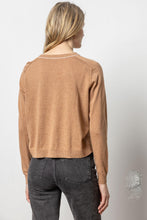 Load image into Gallery viewer, Lilla P Oversized Saddle Sleeve Sweater
