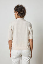 Load image into Gallery viewer, Lilla P Elbow Sleeve Polo Sweater
