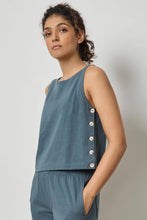 Load image into Gallery viewer, Lilla P Side Button Tank
