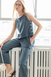 Lilla P Side Button Tank