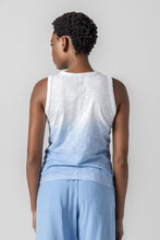 Load image into Gallery viewer, Lilla P Ombre Loose Knit Slub Back Seam Tank
