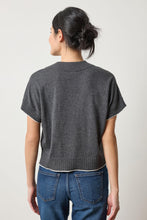 Load image into Gallery viewer, Lilla P Short Sleeve V Neck Pullover Sweater
