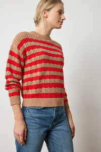 Lilla P Stripe Stitch Sweater