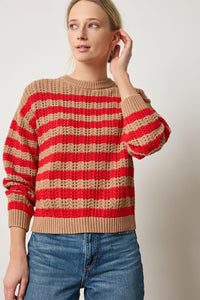 Lilla P Stripe Stitch Sweater