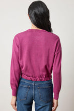 Load image into Gallery viewer, Lilla P Elastic Waist Henley Sweater
