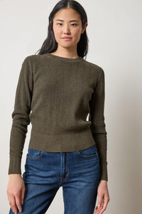 Lilla P Multi Stitch Pullover Sweater