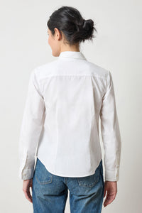 Lilla P Poplin Slim Button Down