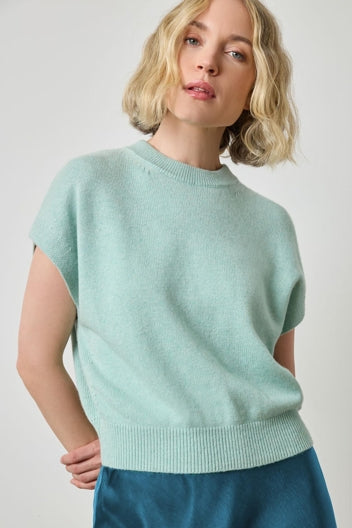 Lilla P Banded Bottom Wedge Sweater