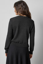 Load image into Gallery viewer, Lilla P V Neck Sparkle Cardigan
