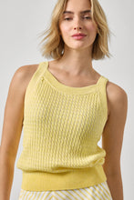 Load image into Gallery viewer, Lilla P Mini Cable Knit Tank
