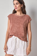 Load image into Gallery viewer, Lilla P Terry Boxy Sleeveless Top
