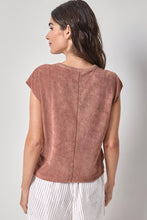 Load image into Gallery viewer, Lilla P Terry Boxy Sleeveless Top
