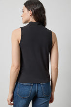 Load image into Gallery viewer, Lilla P Matte Brushed Jersey Drape Neck Sleeveless Top
