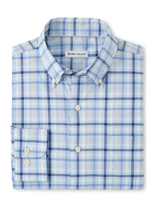 Peter Millar Chambly Crown Lite Cotton-Stretch Sport Shirt