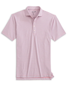 Johnnie-O Stetsons Stripe Mesh Polo