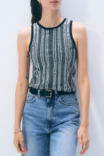 Load image into Gallery viewer, White &amp; Warren Linen Blend Textured Top
