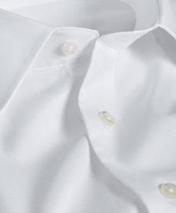 David Donahue Solid Dress Shirt