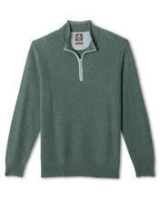 Load image into Gallery viewer, Johnnie-O Cashmere Quarter Zip Sweater
