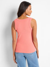 Load image into Gallery viewer, Nic + Zoe Perfect Knit Rib Scoop Tank
