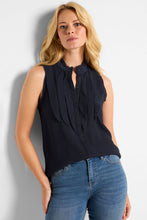 Load image into Gallery viewer, Nic Zoe Falling Chiffon Woven Tank
