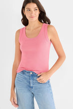 Load image into Gallery viewer, Nic + Zoe Perfect Knit Rib Scoop Tank
