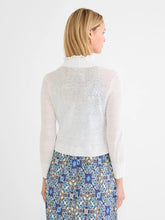 Load image into Gallery viewer, Nic + Zoe Ruffle Featherknit Cardigan
