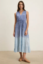 Load image into Gallery viewer, Velvet Marilyn Dip Dye Crinkle Voile Dress
