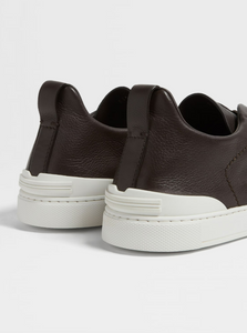 Zegna Triple Stitch Low-Top Sneaker