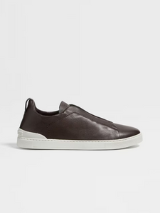 Zegna Triple Stitch Low-Top Sneaker