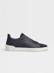 Zegna Triple Stitch Low Top Sneaker