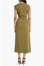 Load image into Gallery viewer, Donna Morgan Jersey Tie Front Dress
