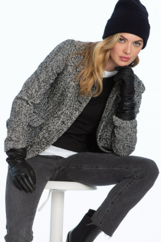 Elliott Lauren Power Play Herringbone Jacket