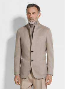 Zegna Solid Oasi Cashmere Jacket