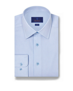 David Donahue Micro Tic Dress Shirt