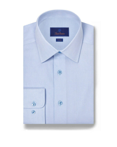 David Donahue Micro Tic Dress Shirt