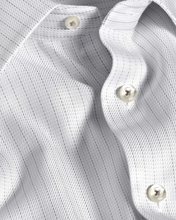 Load image into Gallery viewer, David Donahue Broken Stripe Dress Shirt
